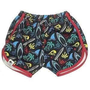 George Hats Kids Shaka “Hang Loose” Track Swim Shorts Size 2/3